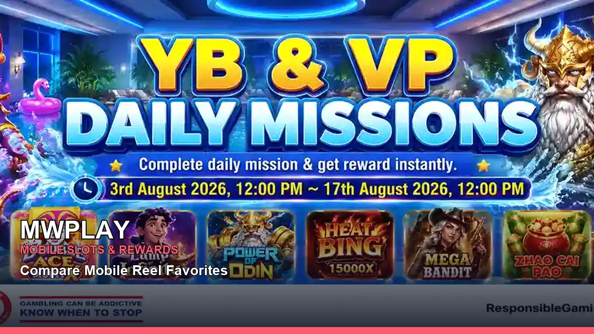 MWPLAY featured mobile casino slots for Philippine players