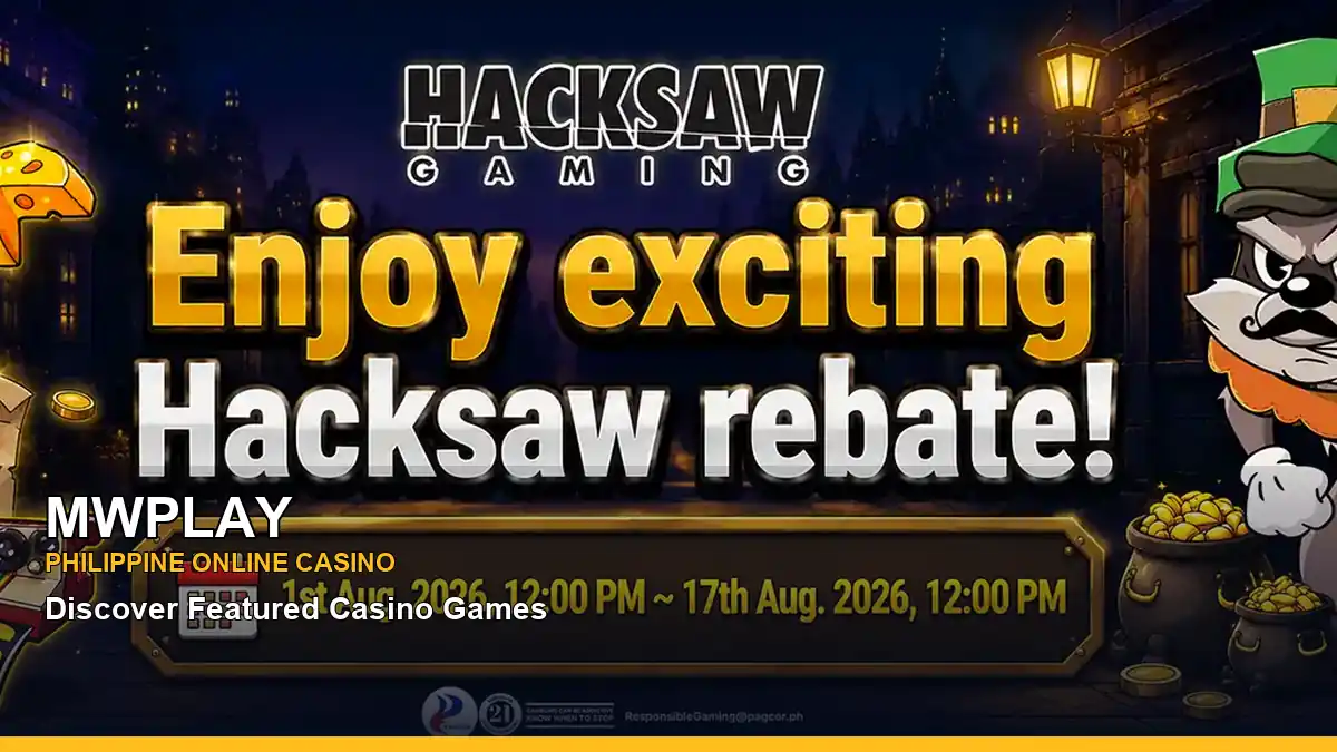 MWPLAY online casino and slot games for Philippine players